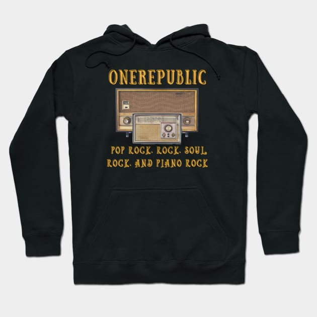 Onerepublic vintage design Hoodie by Animals Project